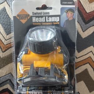 Swivel Lens Head Lamp - Yellow